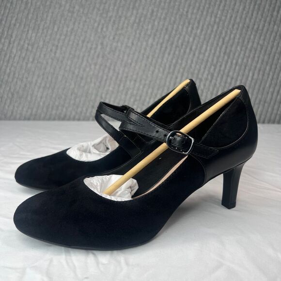 Clarks Mary Jane Heels Dancer Reece New In Box - Picture 1 of 8